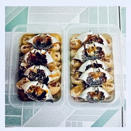 ปูม้าไม่ไข่ดองน้ำปลาก๊วนกวนแบบเชต.มีข้าวญี่ปุ่นกับสาหร่ายนะคับ