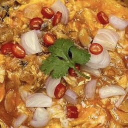 ข้าว-ไข่ข้นปลากระป๋อง