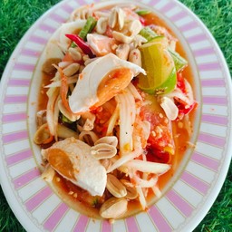 ตำไทยไข่เค็ม