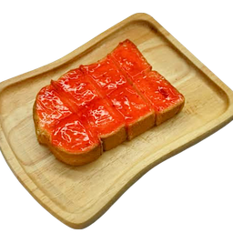 ขนมปังปิ้ง แยมสตอเบอร์รี่