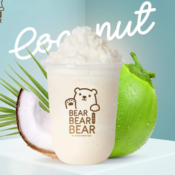 นมหมี มะพร้าวนมสด (1แก้ว)