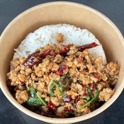 ข้าวกะเพราหมูสับ