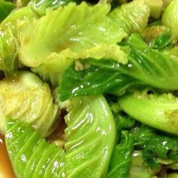 แขนงผัดซอดเห็ดหอม