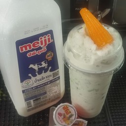 นมสดปั่นปีโป้