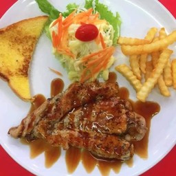 สเต็กอกไก่เทอริยากิ