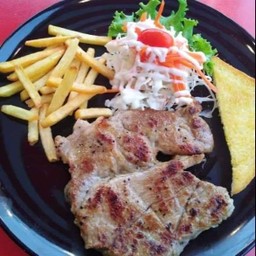 สเต็กหมูคุโรบุตะ