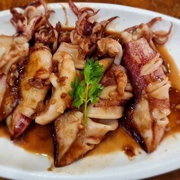 หมึกผัดหวานน