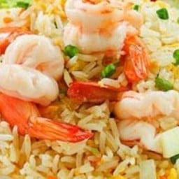 ข้าวผัดปู+กุ้ง