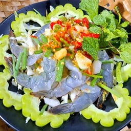 กุ้งแช่น้ำปลา