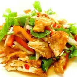 ยำไข่ดาว