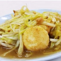 ผัดกุยช่ายขาวใส่เต้าหู้ไข่