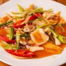 ปลาหมึกผัดไข่เค็ม No.1