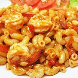 มักกะโรนีกุ้ง