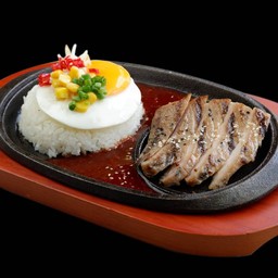 ข้าวหมูอบสไปซี่