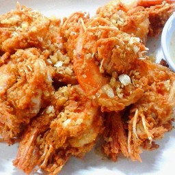 กุ้ งทอดกระเทียม