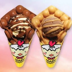Maru Waffle มารุวาฟเฟิล (วาฟเฟิลฮ่องกง) สาขาชินเขต ชินเขต