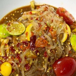 ตำ เส้นเล็ก.หมูยอ