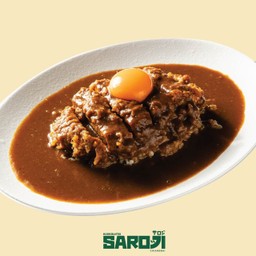 ข้าวแกงกะหรี่หมูทอดซาโรจิ