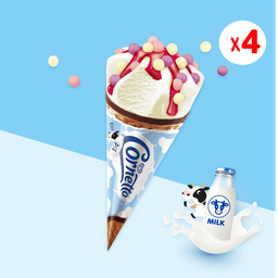 คอร์นเนตโต นมฮอกไกโด (4 ชิ้น)