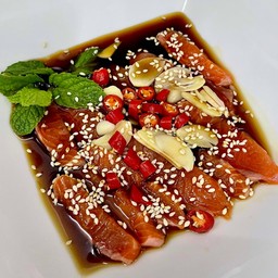 Salmon In Soy Sauce