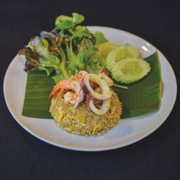 K37- ข้าวผัดทะเล (Seafood Fried Rice)