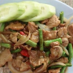 ข้าว + ผัดกะปิ