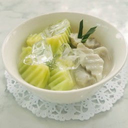 แตงไทยเผือกกะทิสด