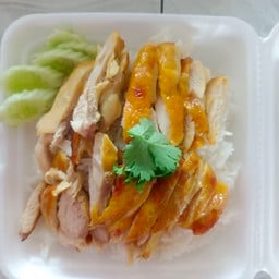 ข้าวสวย+ไก่ย่าง