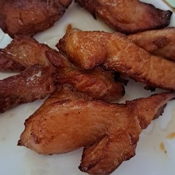 ข้าวหมูทอด