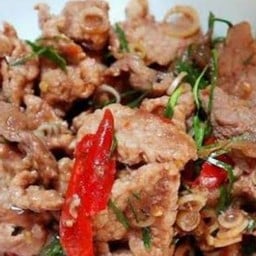 ข้าวหมูผัดกะปิ