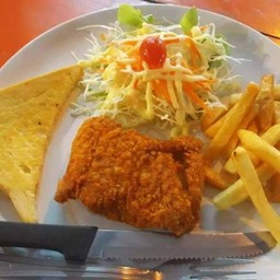 สเต็กไก่ทอดกรอบจูเนียร์