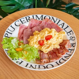 Bacon - Scramble Eggs - Ham