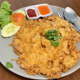 ไข่เจียวกุ้งสับ