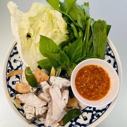 ลวกจิ้มปลากะพง