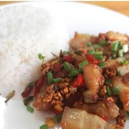 ข้าว +คั่วเกลือ