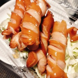 ไส้กรอกหนังกรอบ