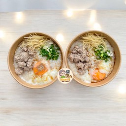 โจ๊ก ( หมู + ไข่ )  ราคา 40 บาท