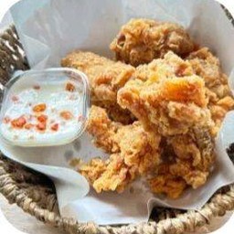 ไก่ทอดเกาหลีซอสมายองเนส (M)