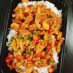 ไก่ย่างเทอริยากิ ครัว วิคตอรี่ เรียบคลอง 2 ธัญญะ