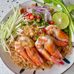 ข้าวผัดมันกุ้ง
