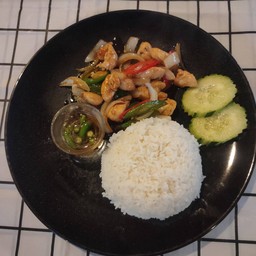 ข้าวผัดพริก