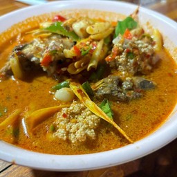 ต้มยำหัวพุงปลาช่อน น้ำข้น