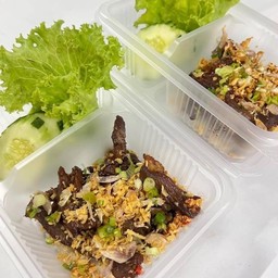 เนื้อแดดคั่วพริกเกลือ