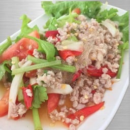 ยำวุ้นเส้นหมูสับ