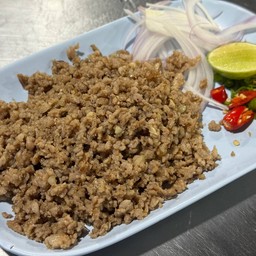 หมูสับผัดปลาเค็ม