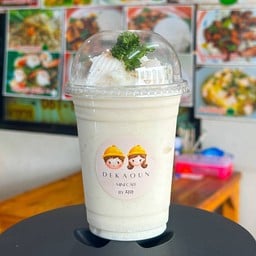 มะพร้าวนมสดปั่น