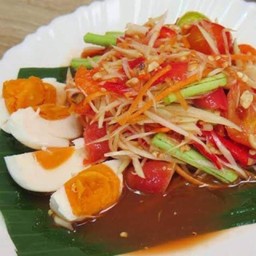 ตำไทยไข่เค็ม