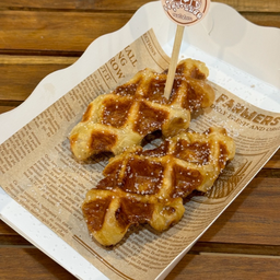 ครอฟเฟิลเคลือบน้ำตาล (2 ชิ้น)