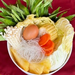 ชุดผักหมูกระทะ