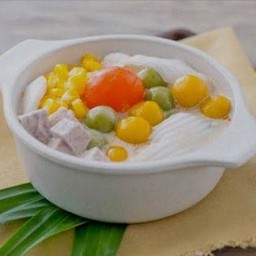 บัวลอย ไข่เค็ม